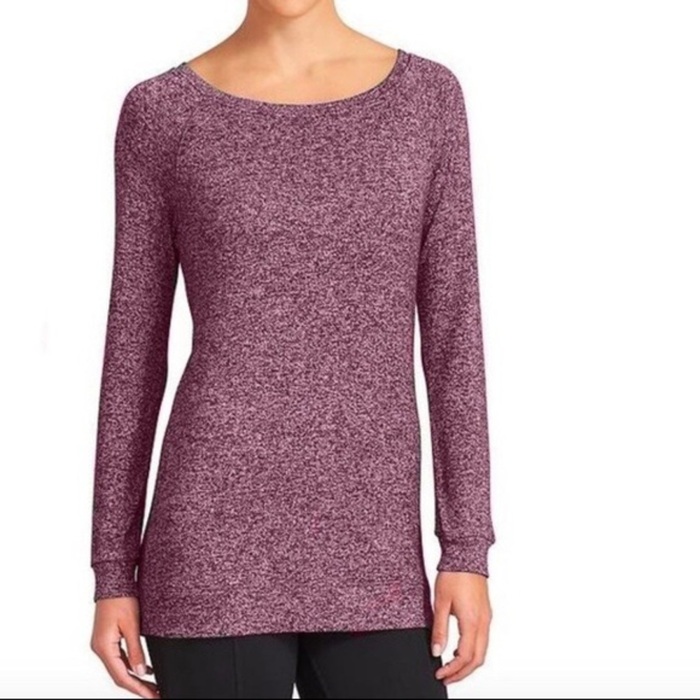 Athleta top long sleeve crewneck tunic size XXS